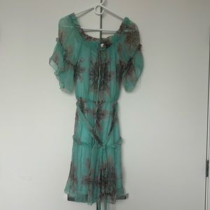 Milly - Flower Dress with Slip, 0